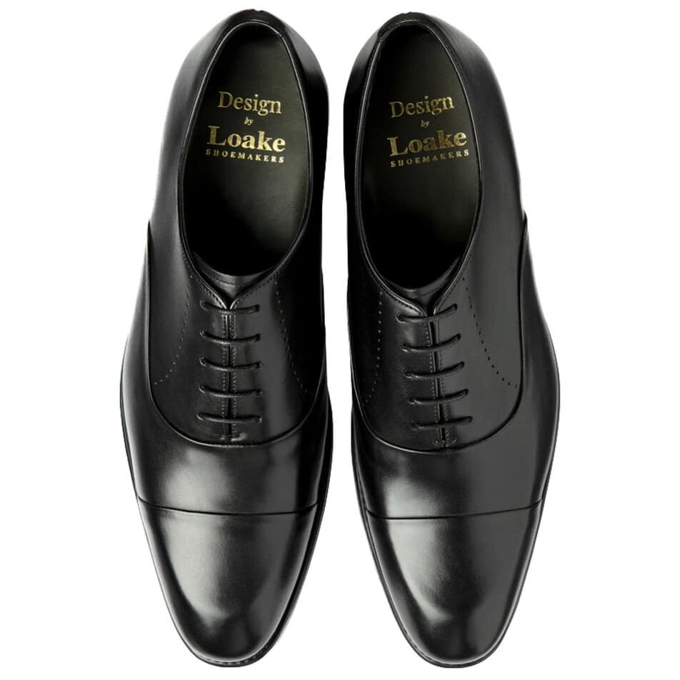 Loake Phoenix in black calf - Bradshaw & Lloyd